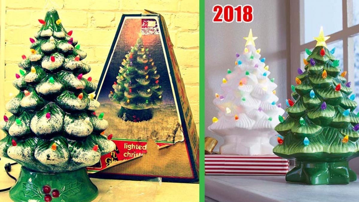 Those Popular Ceramic Christmas Trees From The 60S Are Back And Better Than Ever