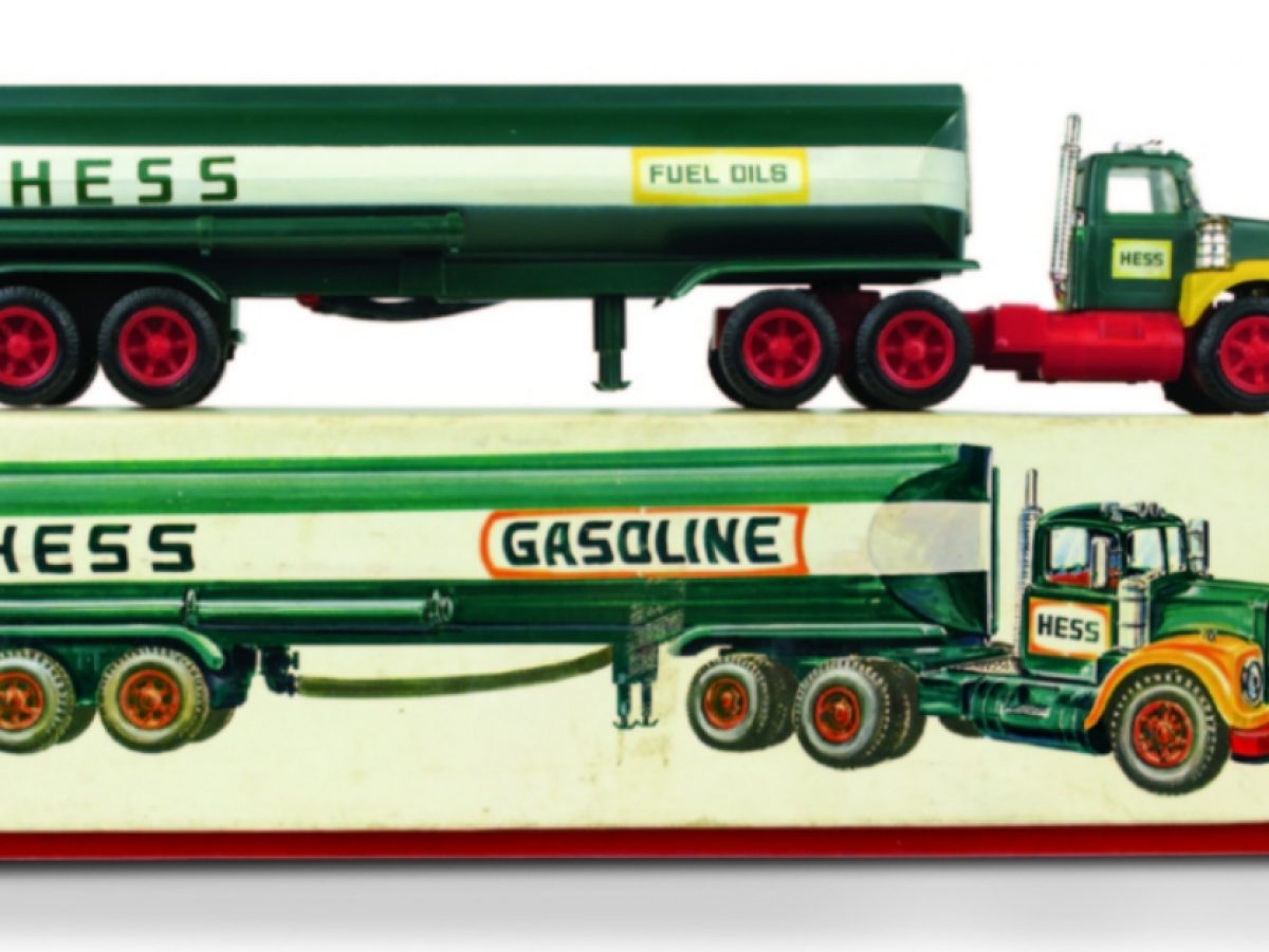what year was the first toy hess truck made