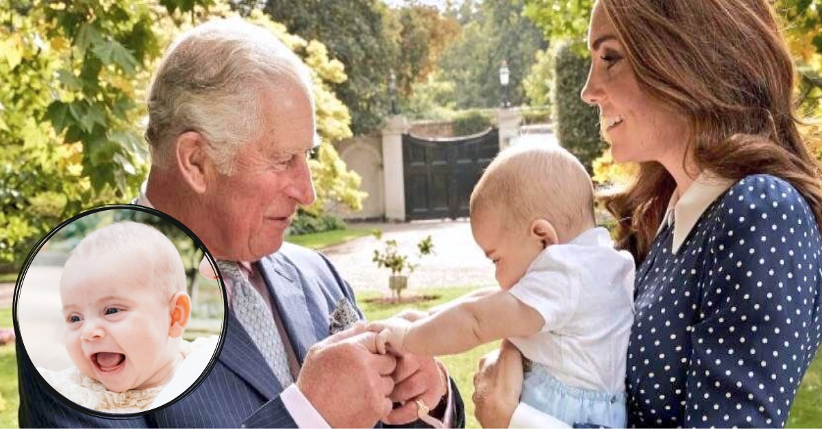 Check Out This Adorable, Never-Before-Seen Moment Between Prince Louis ...