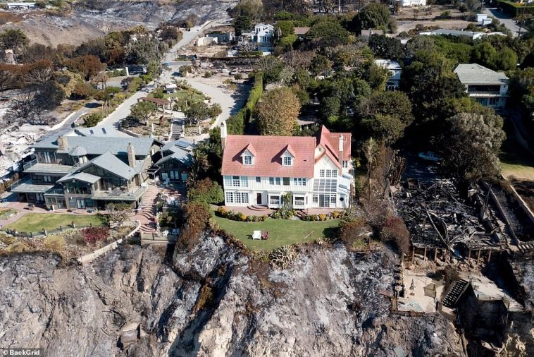 Anthony Hopkins' Home One Of Few To Survive Malibu Wildfires