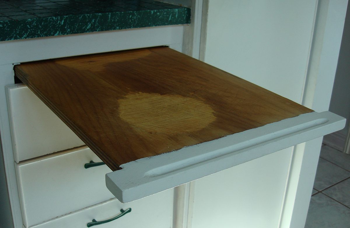 The Real Reason Old Kitchens Have Pull-Out Cutting Boards will Surprise You