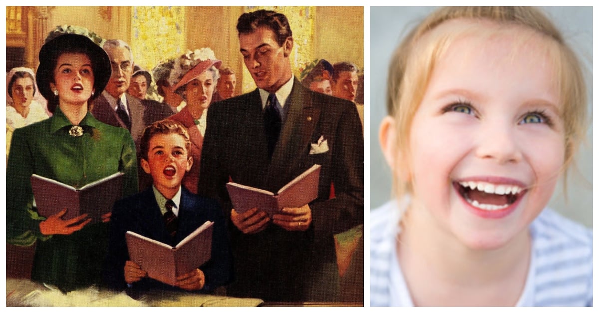 Studies Show That Kids Who Are Taken To Church Grow Up To Be Happier Adults