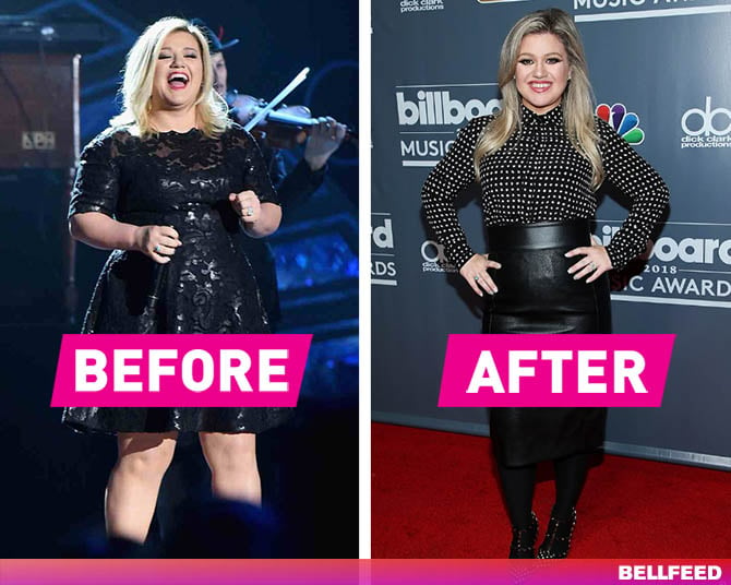 Kelly Clarkson Before And After Weight Gain