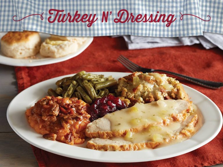 Get A Thanksgiving Dinner For 10 At Cracker Barrel