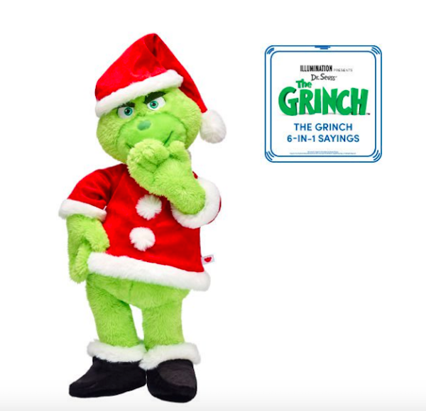 build a bear grinch plush