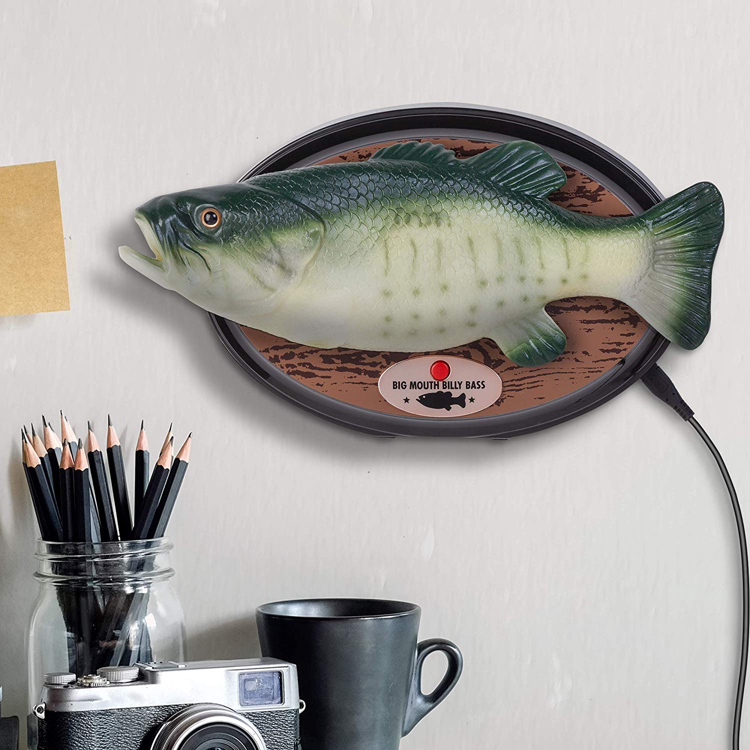 Remember The Big Mouth Billy Bass It Now Works With -7835