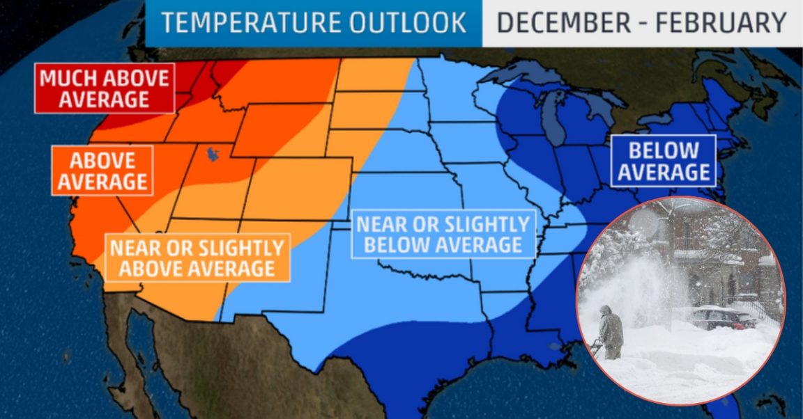 The Weather Channel Warns That It'll Be A 'Brutal' Winter For A ...