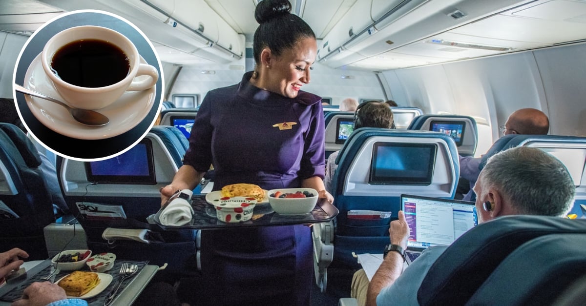Is It Even Safe To Drink Coffee Or Tea From An Airplane?