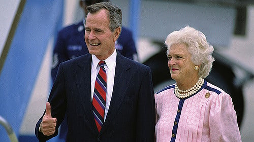 george barbara bush 