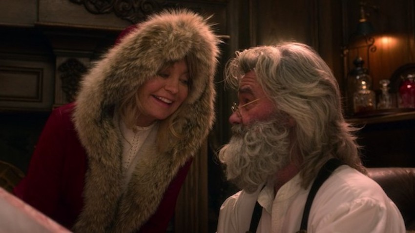 Kurt Russell And Goldie Hawn Reunite In The Christmas Chronicles