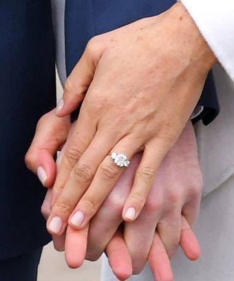 meghan engagement ring