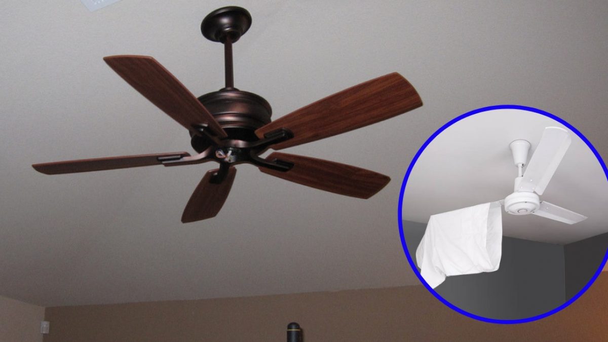 Try This Awesome And Effective Ceiling Fan Cleaning Hack