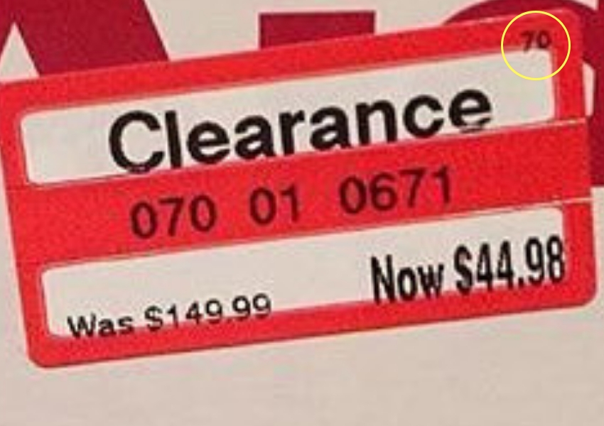 clearance 