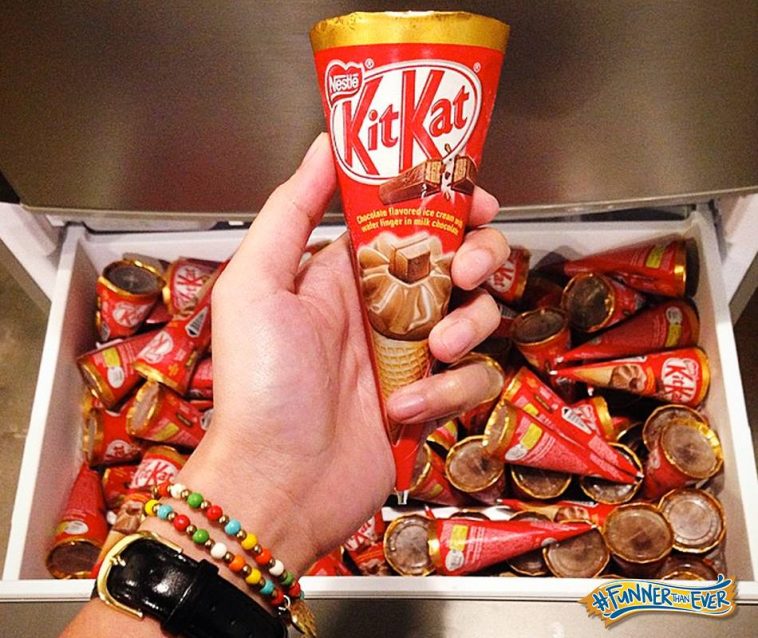 You Can Now Buy Kit Kat Flavored Drumsticks At Kroger