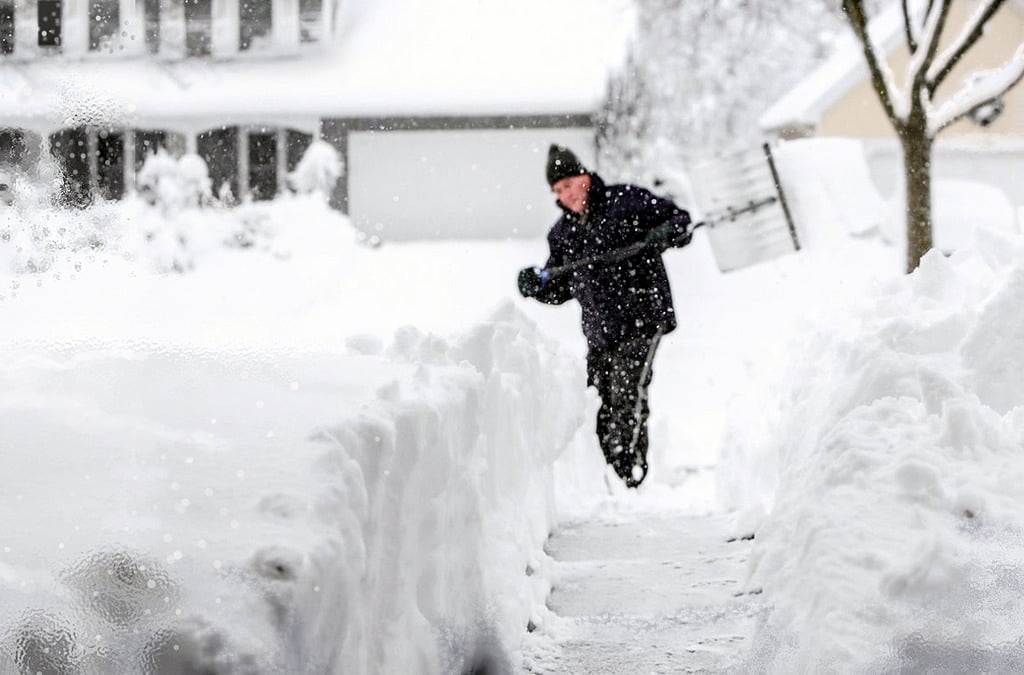 shoveling