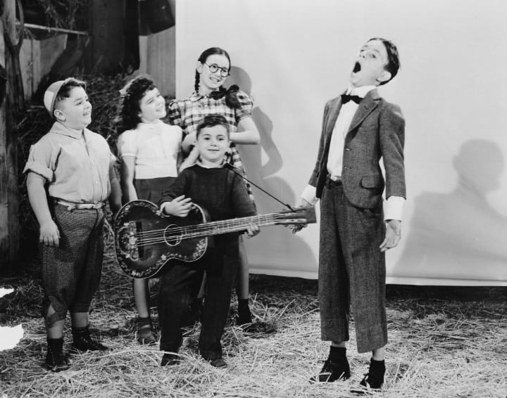 Alfalfa And Darla Little Rascals