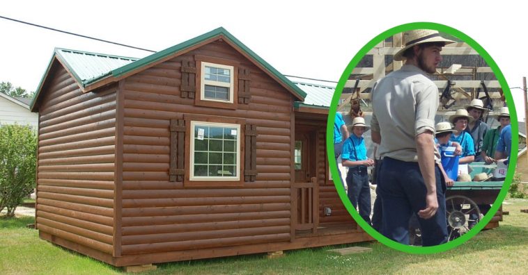 You Can Build Your Own Amish Log Cabin For Under 17 000