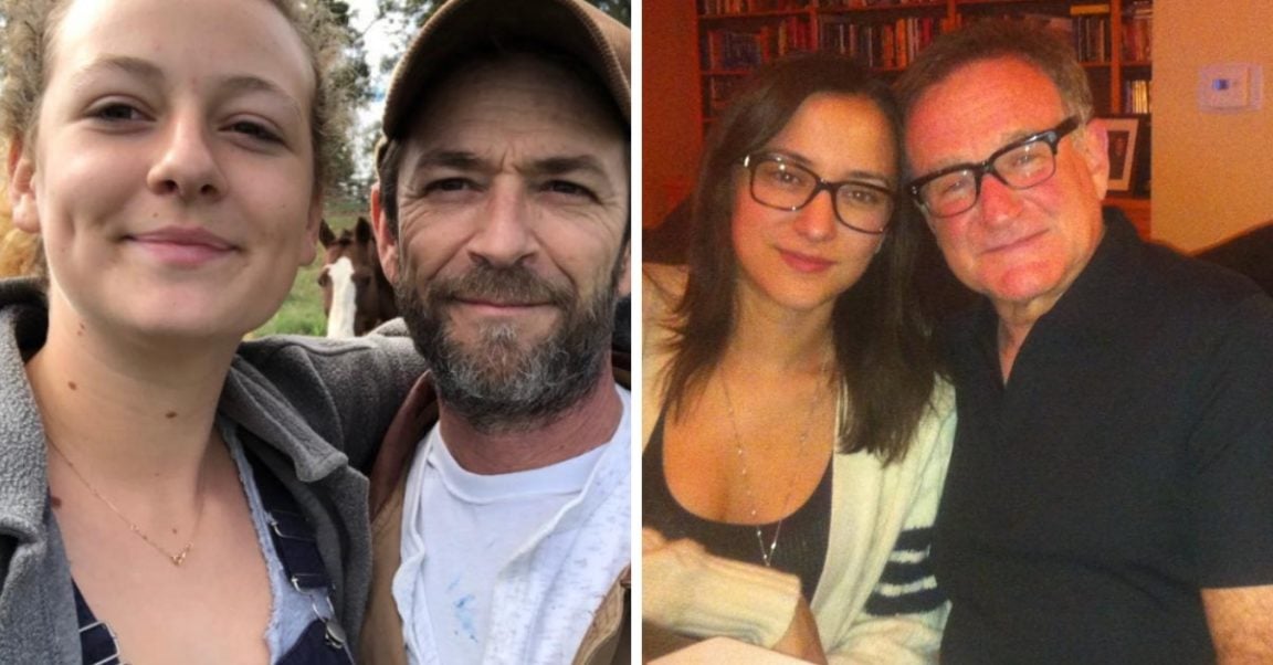 Luke Perry's Daughter Gets Advice From Robin Williams' Daughter