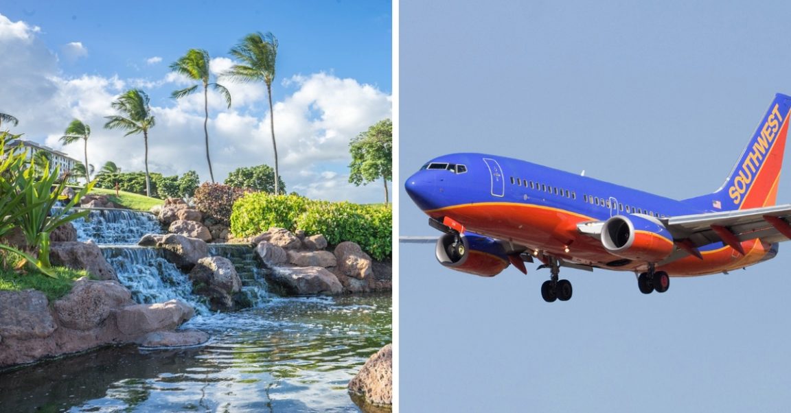 Southwest Airlines Is Now Offering Flights To Hawaii For Around 100