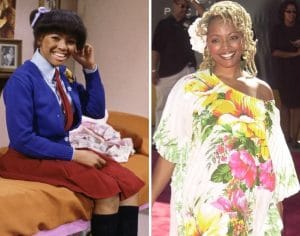 Kim Fields as Tootie, and today