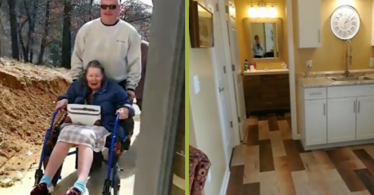 Son Turns His Basement Into Refurbished Suite For His Elderly Parents To Live In