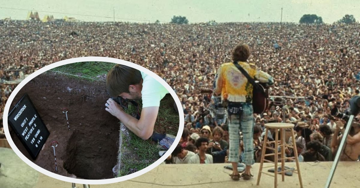 The Real Reason Why The Original Woodstock Festival Site Was Excavated