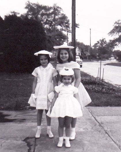 easter dresses with hats