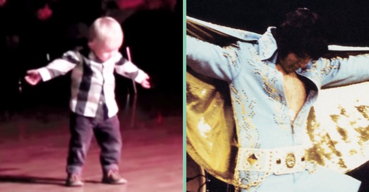 Watch Toddler Tears Up The Dance Floor To His Favorite Elvis Song