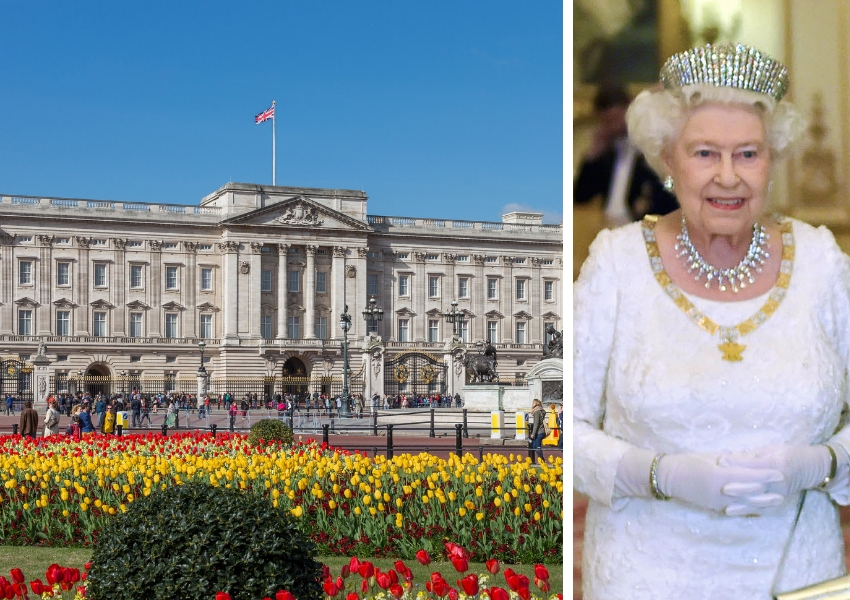 buckingham palace queen elizabeth ii 