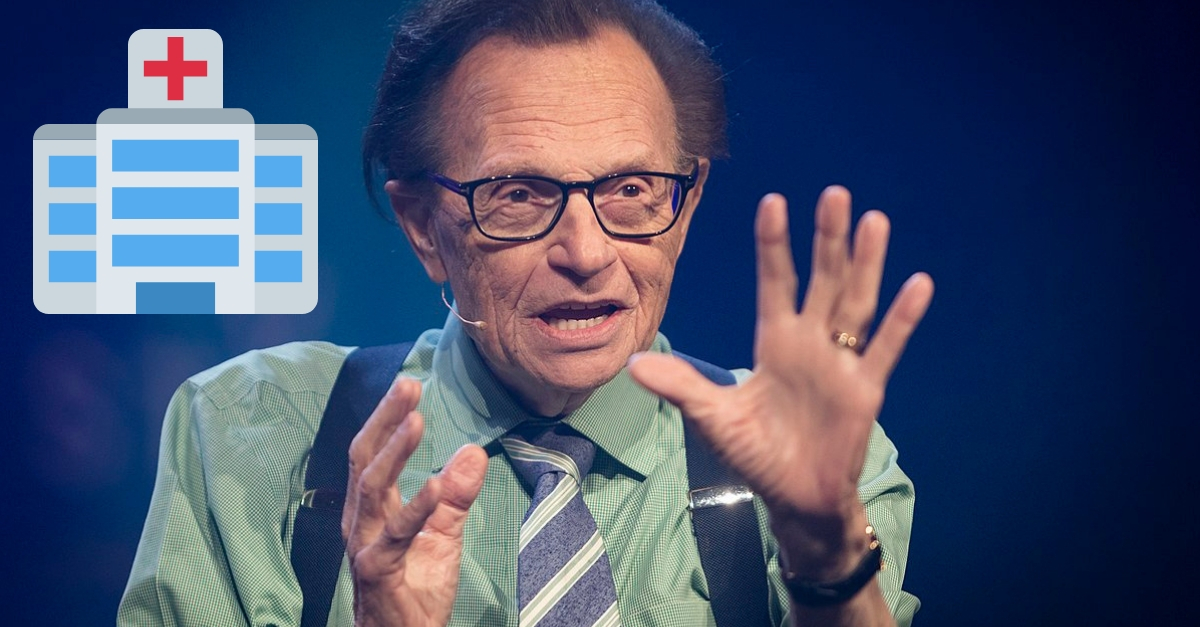 Larry King In The Hospital After Suffering From Chest Pain