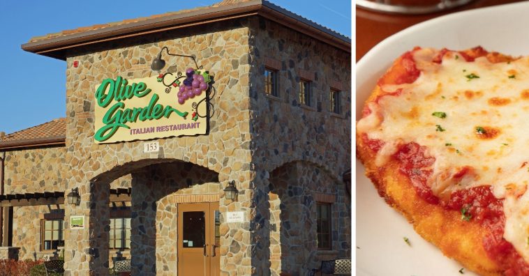 Olive Garden Adds A Foot Long Chicken Parm To Their Menu