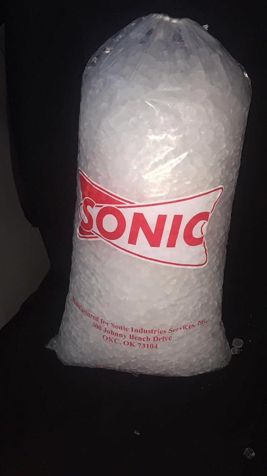 bag of sonic ice 