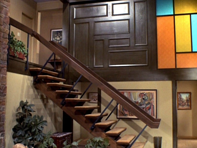 brady bunch staircase 