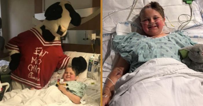 chick-fil-a makes special sunday delivery for boy with brain tumor