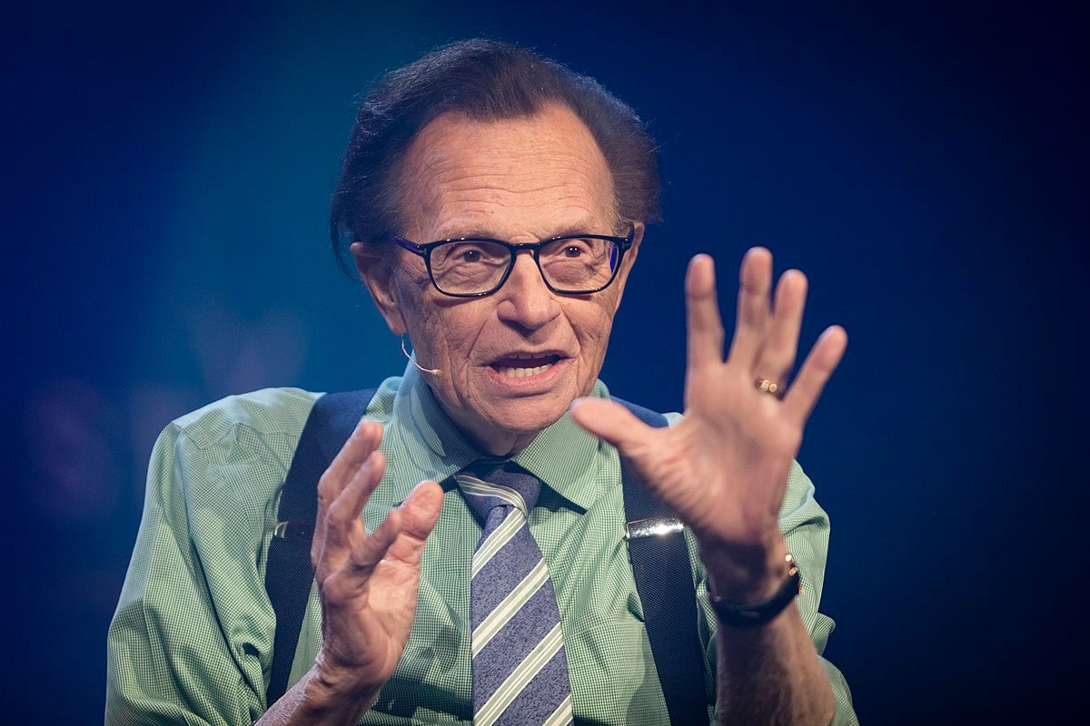 larry king talking 