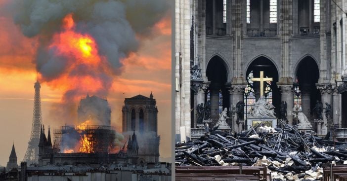 notre dame cathedral aftermath