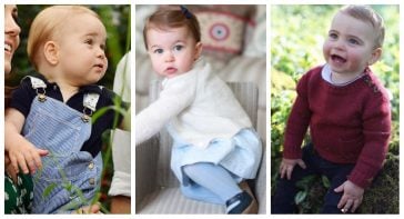 royal children first year portraits