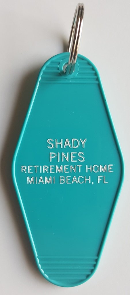 shady pines key chain 