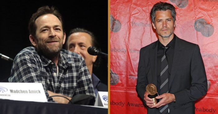 timothy olyphant remembers luke perry