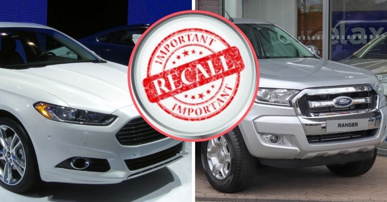 Ford Recalls Over 270000 Vehicles After Some Reportedly