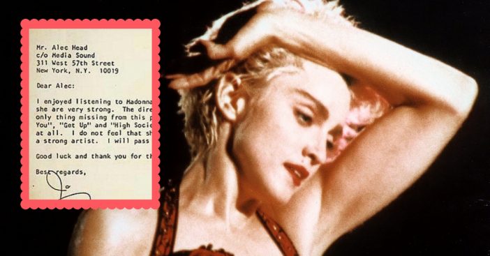 madonna-rejection-letter