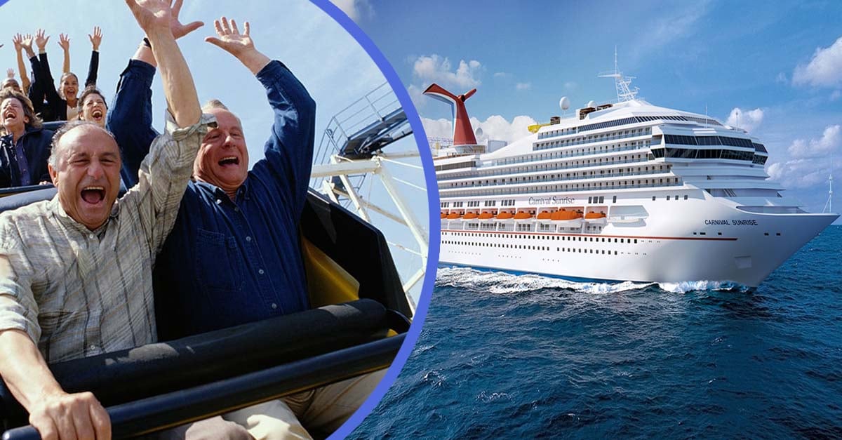 Check Out The First-Ever Roller Coaster On A Cruise Ship