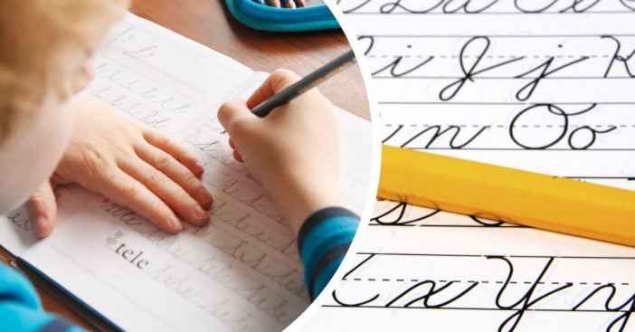 cursive writing coming back to elementary school