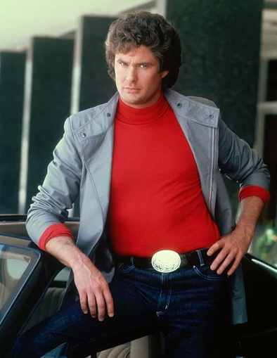 David Hasselhoff in 'Knight Rider'