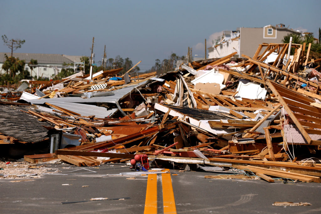 Hurricane Michael aftermath 