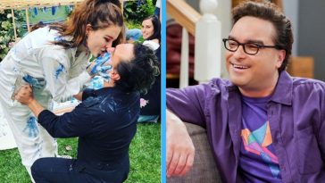 johnny galecki and girlfriend expecting baby boy