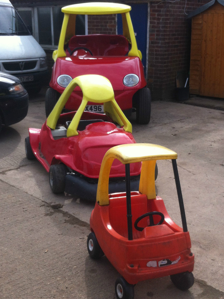 cozy coupe two seater