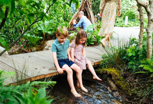 Prince George and Princess Charlotte