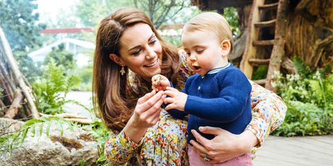 Kate Middleton and Prince Louis