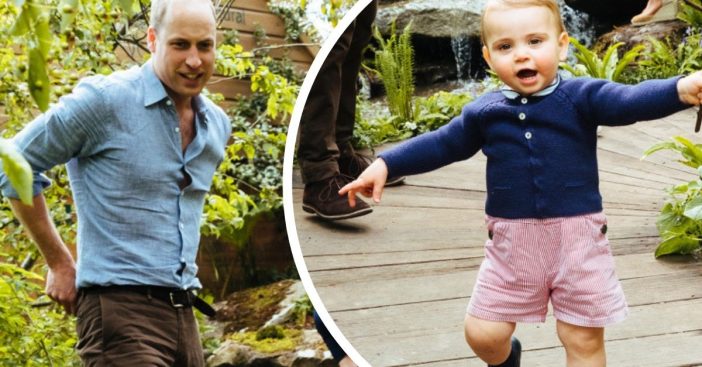 prince louis is finally walking